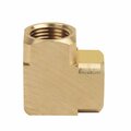 Thrifco Plumbing 1/8 Inch FIP 90 Elbow Brass 9316001